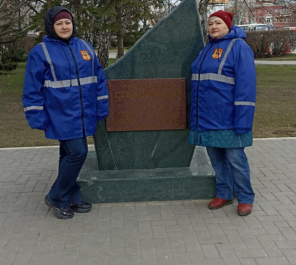 В Железнодорожном районе Барнаула охраняют монументы и памятники Великой Отечественной войны