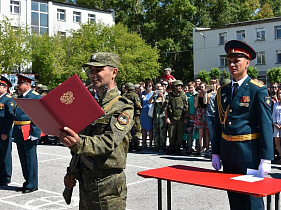 Более 120 студентов военного учебного центра АлтГТУ будут приведены к военной присяге