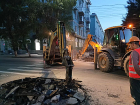 Барнаульская теплосетевая компания приступила к замене участка теплосети на проспекте Ленина