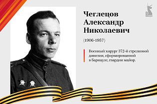 Улицы Победы: Чеглецов Александр Николаевич 