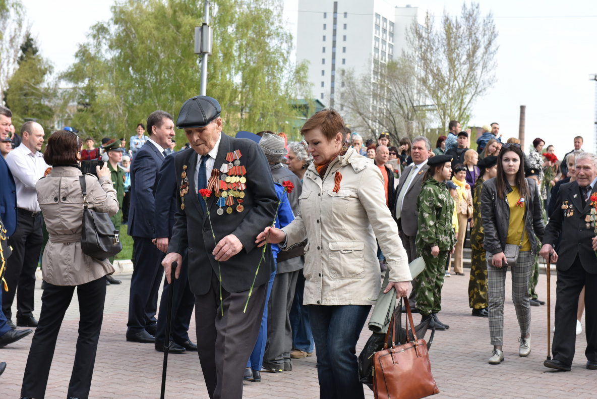 Фото с дня победы в барнауле