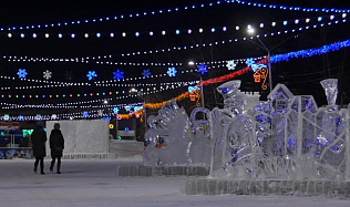 Главный новогодний городок Барнаула готовят к открытию