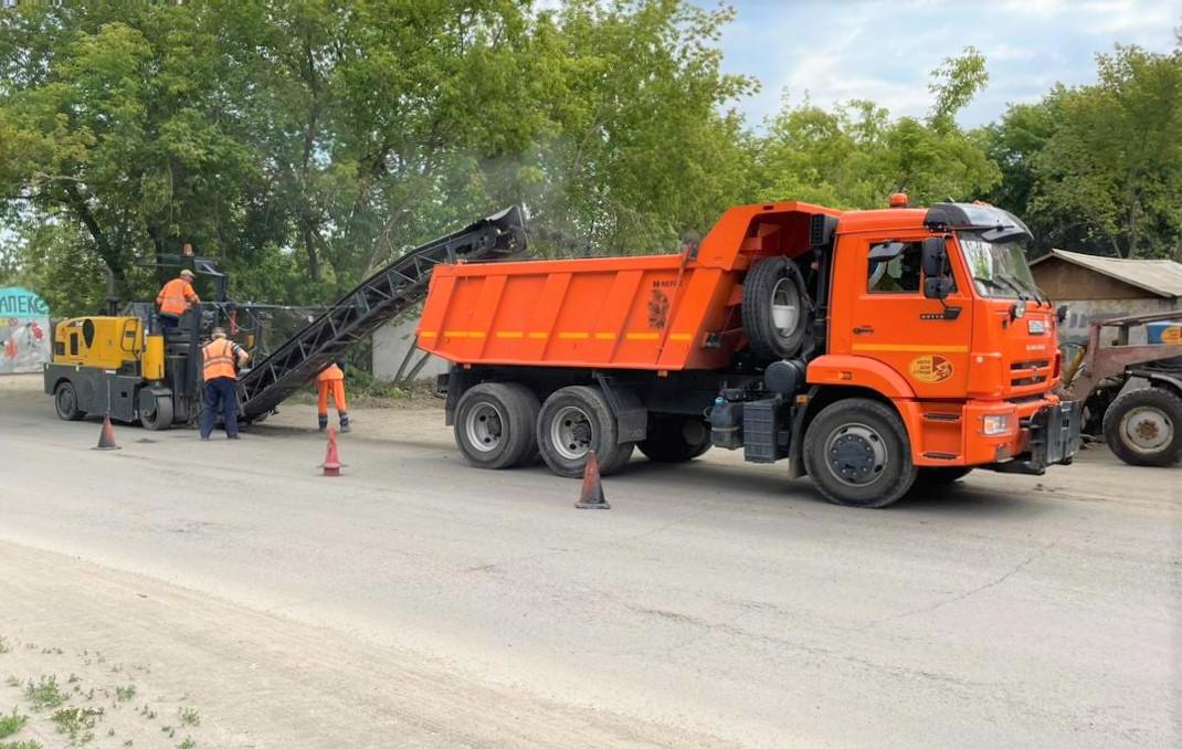 В рамках текущего ремонта в Барнауле заасфальтировали порядка 35 тысяч квадратных метров дорог