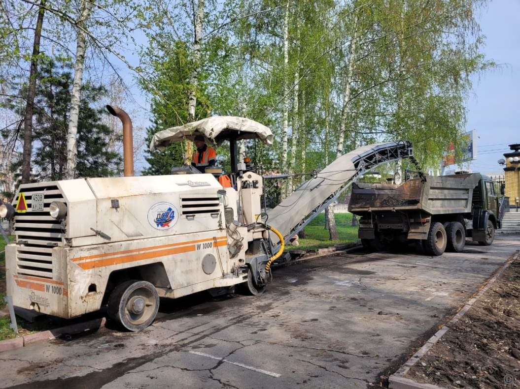 В парке «Центральный» начались работы по благоустройству в рамках  нацпроекта БАРНАУЛ :: Официальный сайт города