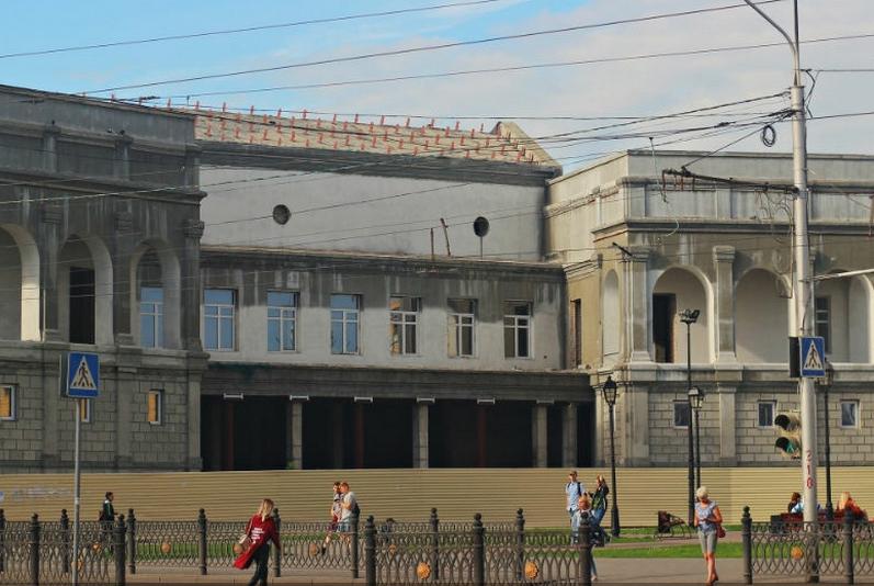 В Барнауле возобновили строительство Государственного художественного музея Алтайского края