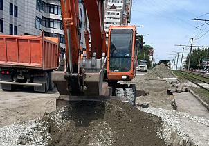 Барнаульский водоканал начал работы по благоустройству на Красноармейском проспекте