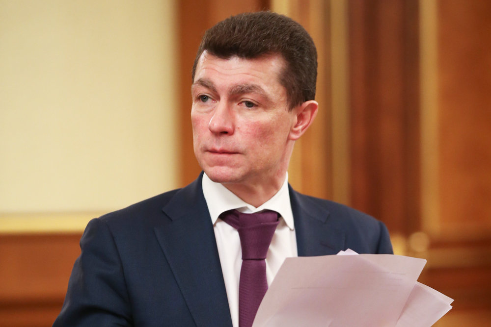 Министр труда и социальной защиты России Максим Топилин прибыл в Барнаул с рабочим визитом 