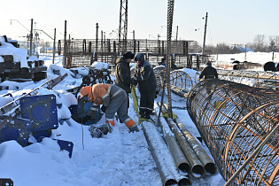 В Барнауле продолжается реконструкция путепроводов на проспекте Ленина 