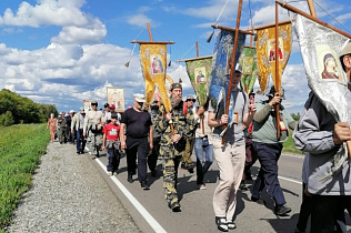 Крестный ход в Барнауле: водителей просят быть внимательными