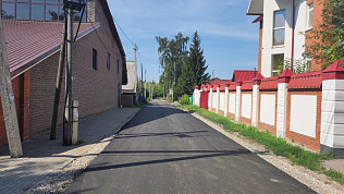 В четырех районах Барнаула завершен ремонт сельских дорог