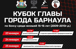 В Барнауле пройдет Кубок главы города по боксу