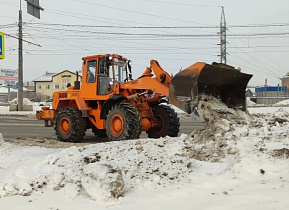 Дорожная служба работает на поддержание санитарного состояния улично-дорожной сети города