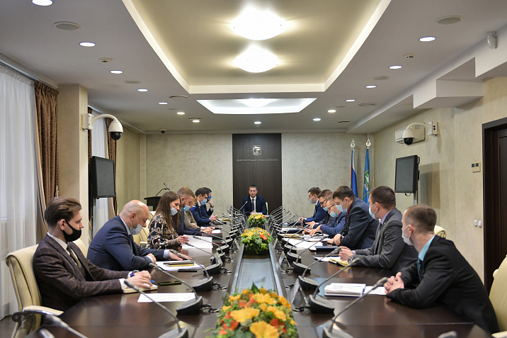 Заседание штаба по догазификации провели в администрации Барнаула