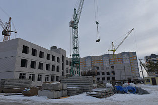 В квартале 2006а ведется строительство новой школы 