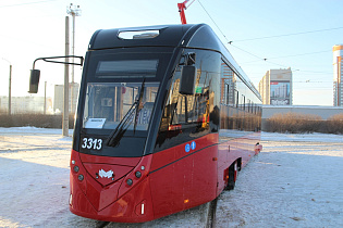 В Барнауле началась обкатка белорусских трамваев по территории депо