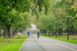 Барнаул современный: Парк «Изумрудный»