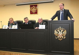 Виктор Томенко принял участие в работе коллегии Управления Федеральной службы исполнения наказаний России по Алтайскому краю