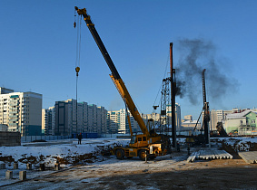На официальном сайте Барнаула ведется трансляция строительства школы в квартале 2008