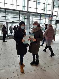 В торговых центрах Барнаула  в выходные провели информационные акции для молодежи