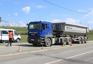 Пункты весового контроля в Барнауле продолжают свою работу