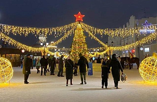 10 февраля  в Барнауле приступят к демонтажу новогоднего городка на улице Мало-Тобольской