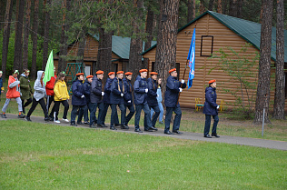 Юные пожарные Барнаула приняли участие в 24-й городской профильной смене