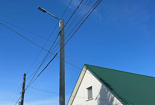 Новые линии уличного освещения обустроили в Гоньбе и Казенной Заимке