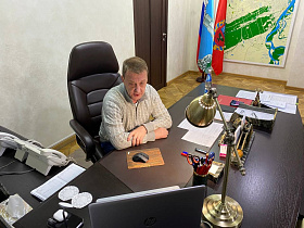 Глава города Вячеслав Франк провел селекторное совещание по устранению последствий непогоды