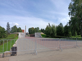 В Барнауле стартовали работы по благоустройству Мемориала Славы 