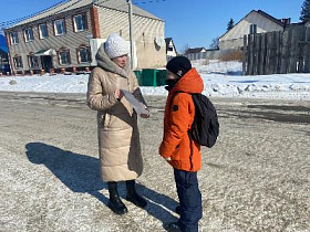 «Безопасный лед»: межведомственные акции  проходят в пригороде Барнаула