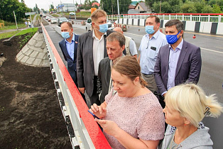 В Барнауле на месяц раньше открыли мост во Власихе, реконструированный по дорожному нацпроекту