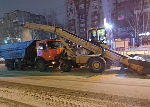 МБУ «Автодорстрой» продолжает очистку дорог и тротуаров 