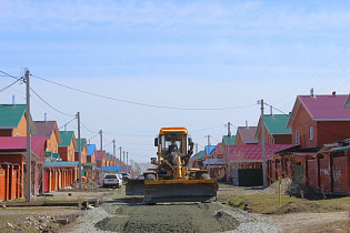 В поселках Авиатор и Центральный ремонтируют дороги по городскому проекту инициативного бюджетирования