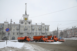 На новогодних каникулах дорожная служба Барнаула будет работать на обслуживание улично-дорожной сети города
