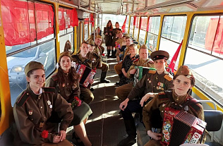 Трамвай Победы проедет по улицам Барнаула 5 мая