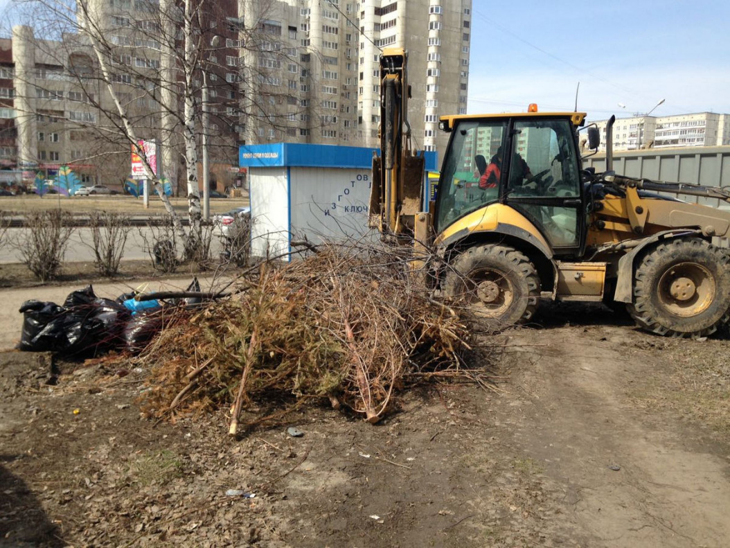 Более 10 тысяч человек вышли на субботник в Индустриальном районе БАРНАУЛ  :: Официальный сайт города