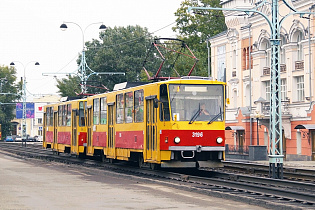 Схема движения транспорта на период реконструкции путепровода на проспекте Ленина