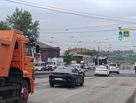 В Барнауле открыли движение на проспекте Красноармейском