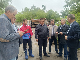 Проезд по переправе через реку Пивоварка в районе ул. Силикатная, 20 закрыт 
