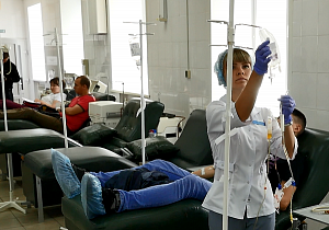 В первый день Всероссийской акции #ОставайсяДонором в Барнауле приняли участие 40 человек