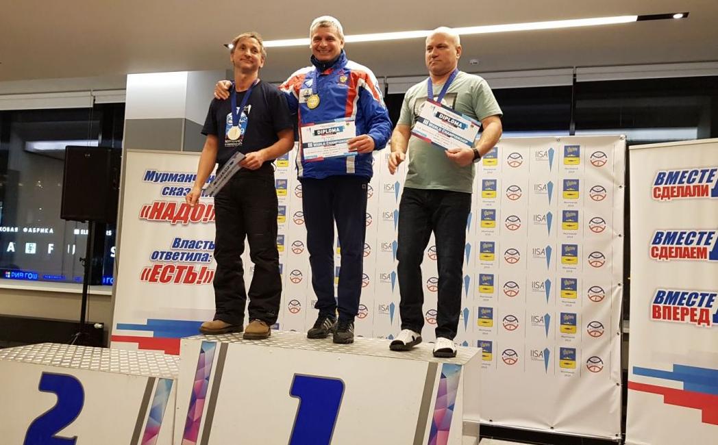 Барнаулец Олег Чекушкин стал чемпионом мира по плаванию в ледяной воде