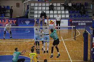 На российском волейбольном чемпионате «Университет» обменялся победами с челябинским «Динамо»