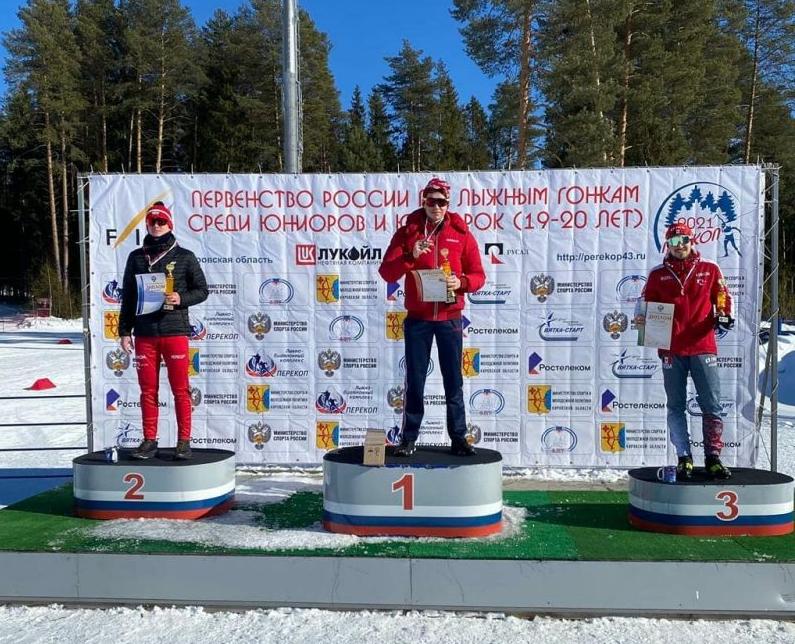 Барнаулец Никита Денисов – трехкратный победитель первенства России по лыжным гонкам 