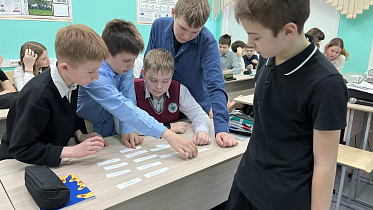 Библиотека с.Гоньба и школа №97 им. дважды Героя Советского Союза П.А.Плотникова провели совместное мероприятие 