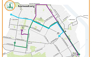 Движение общественного транспорта по прежним маршрутам начнется в Барнауле с  1 декабря