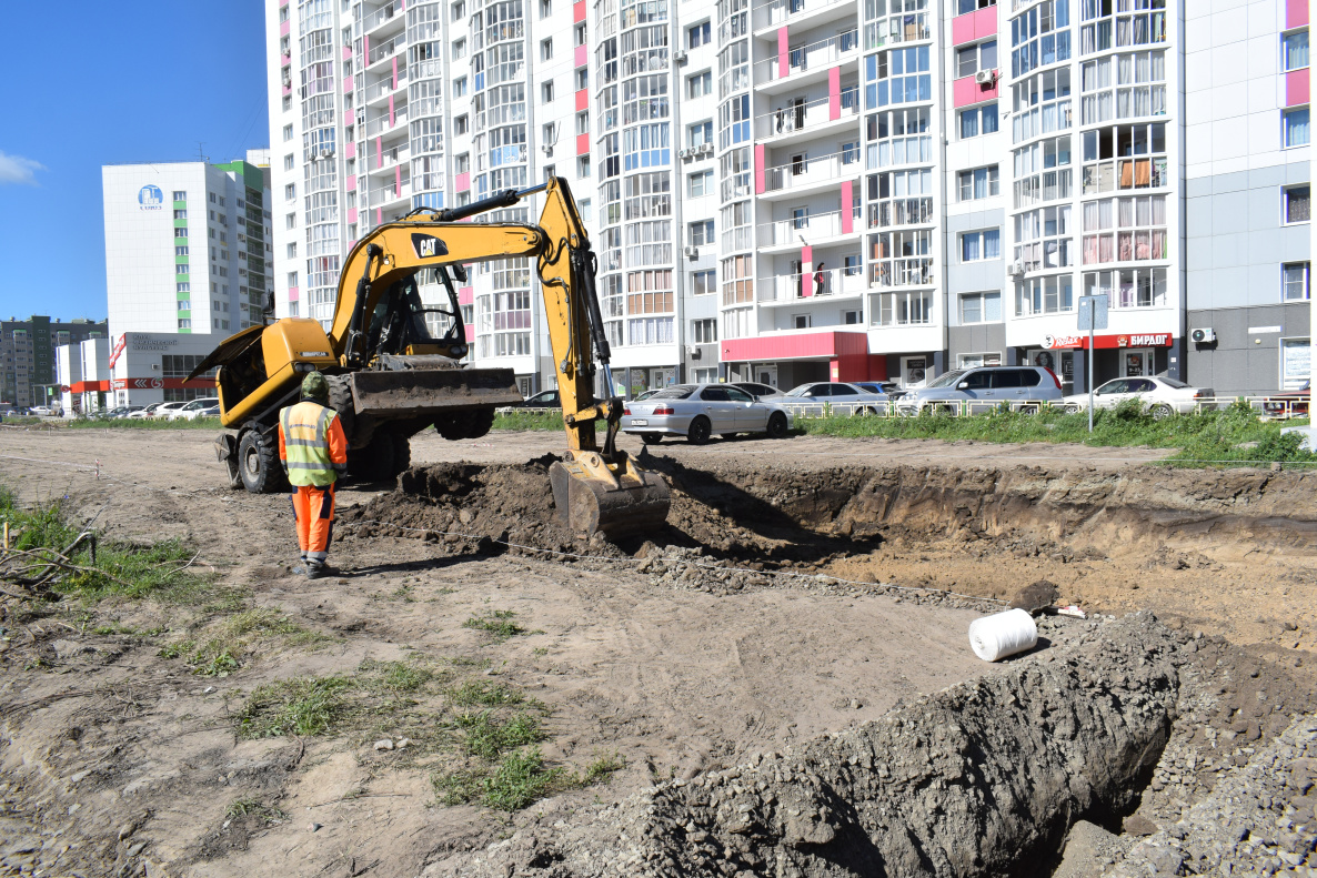 На проспекте Энергетиков в Барнауле приступили к строительству дороги  БАРНАУЛ :: Официальный сайт города