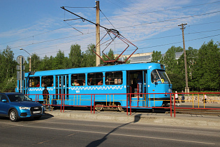 В Барнауле на линию выходят «московские» трамваи