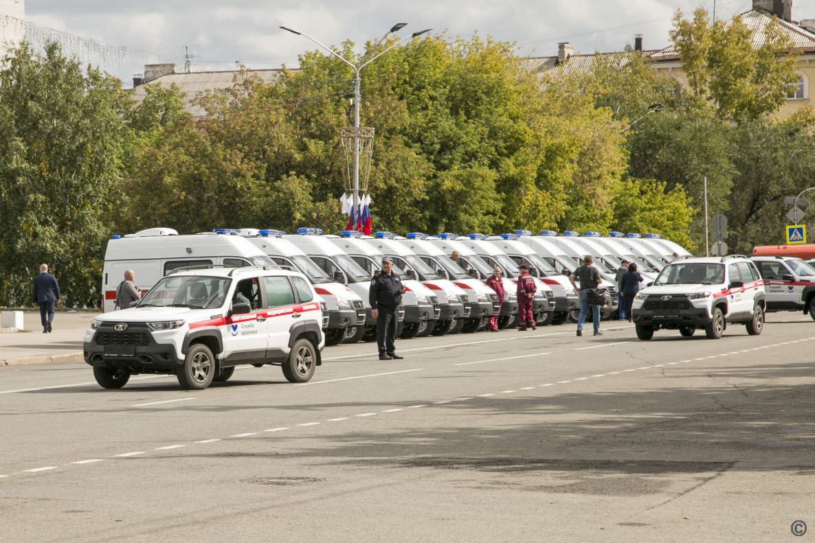 В муниципалитеты Алтайского края в этом году поступила самая большая партия  автомобилей для учреждений социальной сферы БАРНАУЛ :: Официальный сайт  города