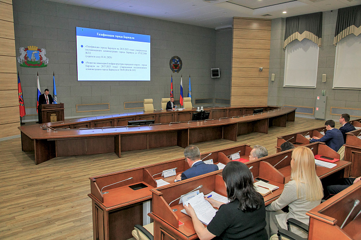 Догазификацию Барнаула обсудили на аппаратном совещании в администрации города
