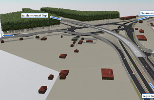 Пропускная способность новой развязки на Змеиногорском тракте составит около 70 тысяч автомобилей в сутки